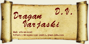 Dragan Varjaški vizit kartica